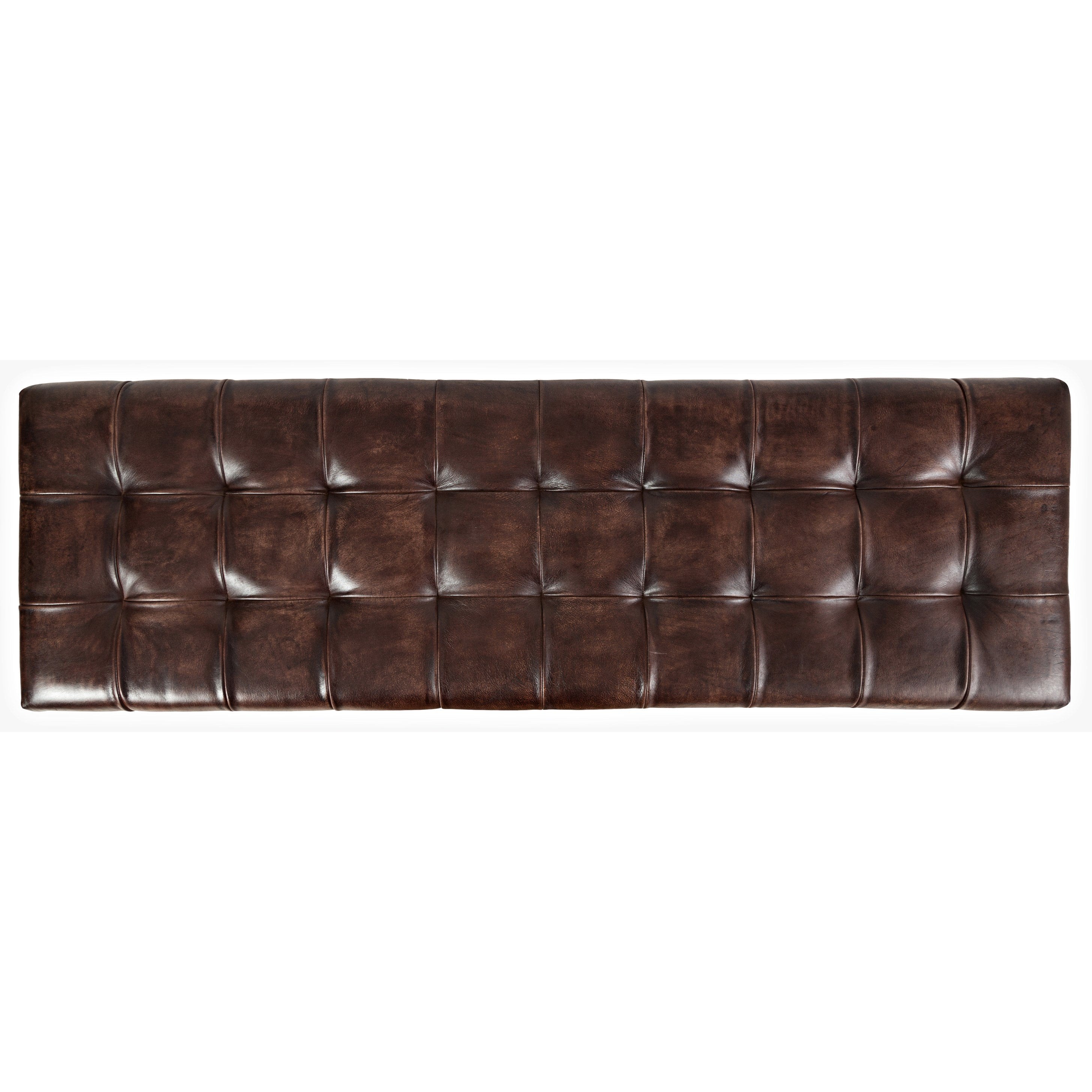Watson Leather Ottoman
