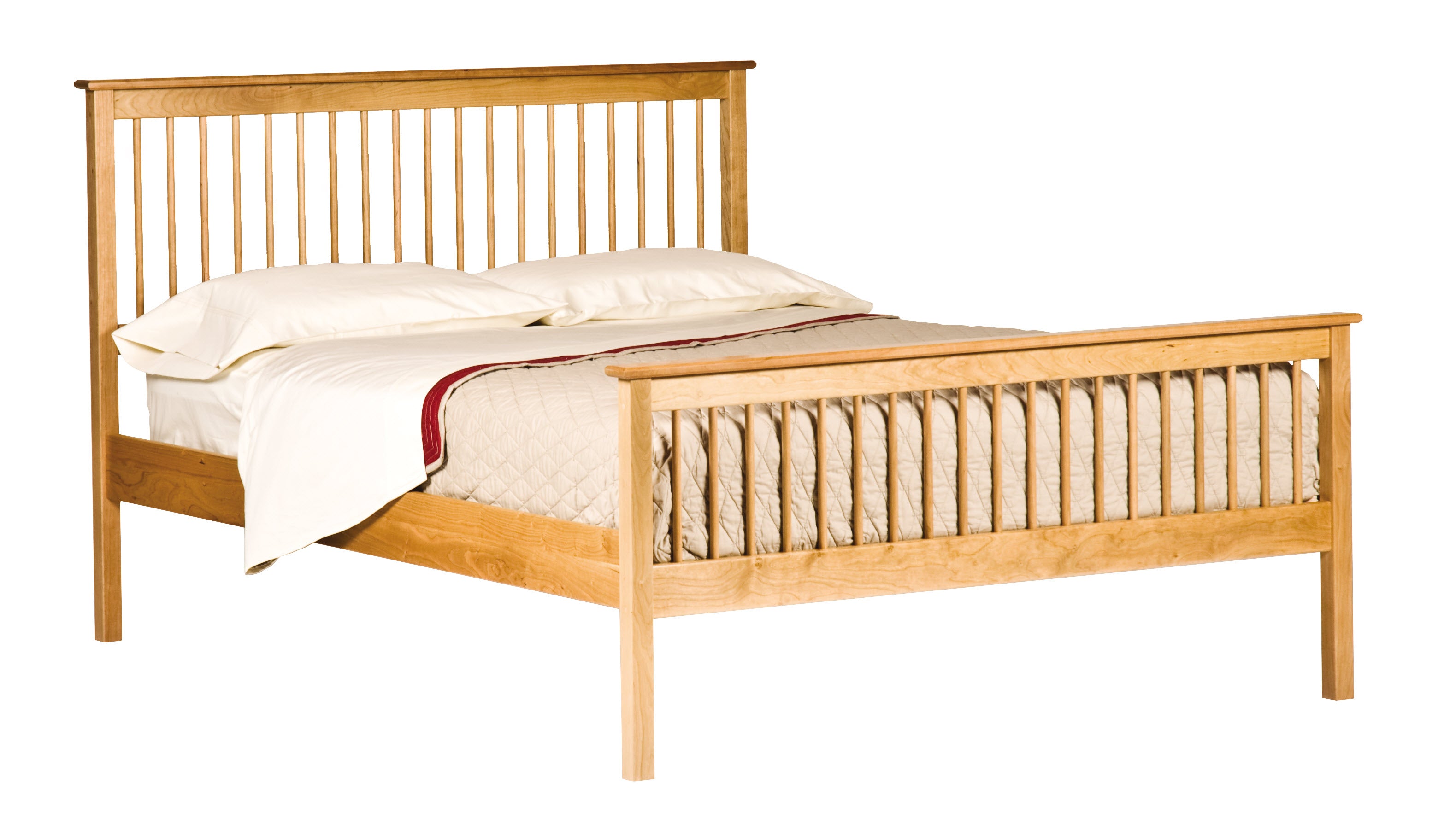 Shaker Spindle Bed